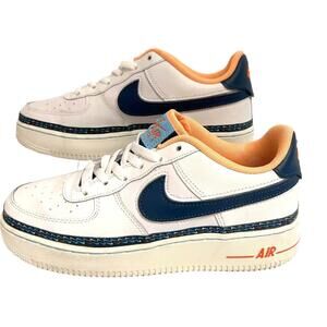 Nike Air Force 1 Low GS "Swoosh Chain" CK9708-100 Youth 6Y | NEW